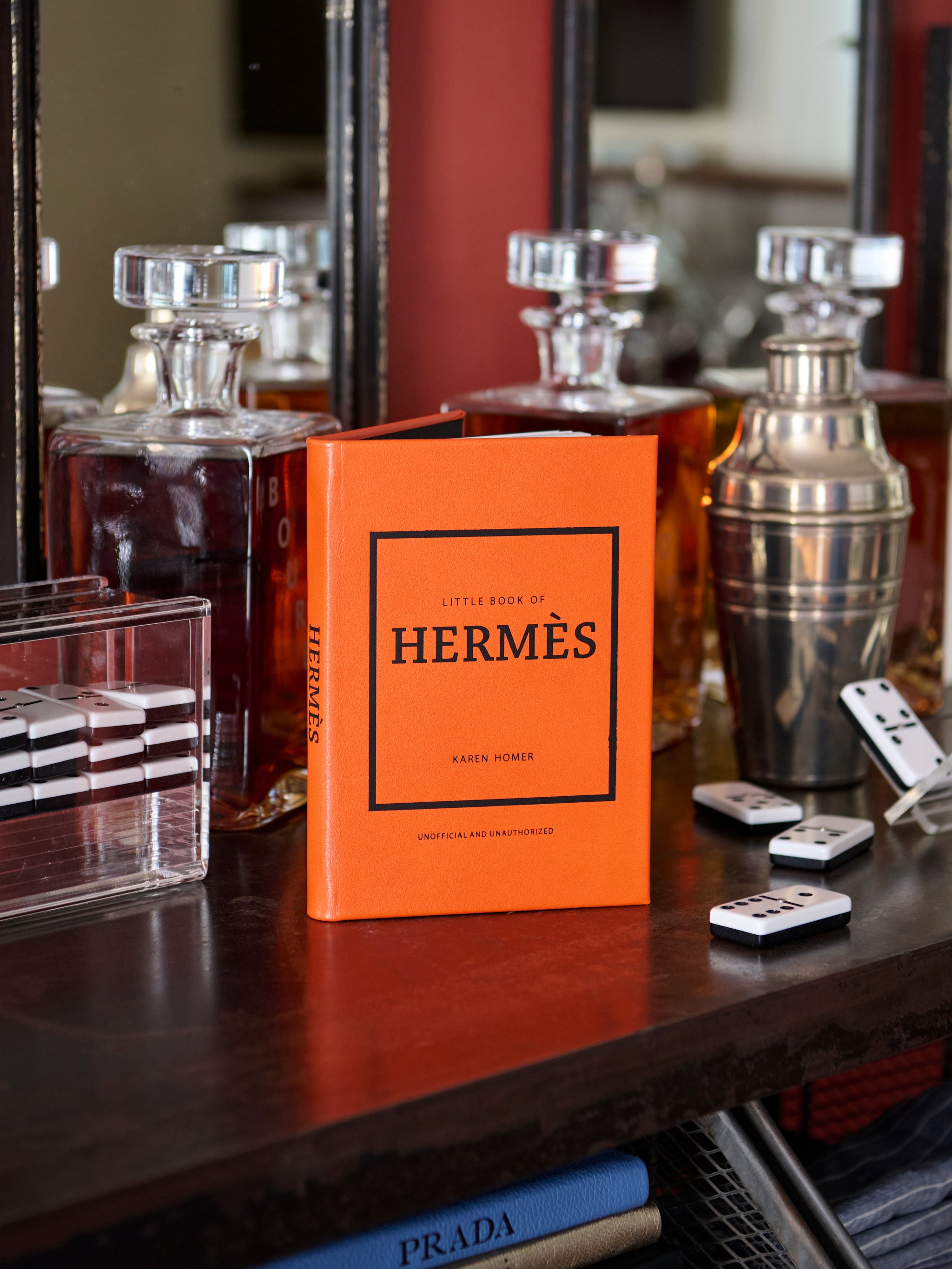 Little Book of Hermès  Orange Goatskin Leather