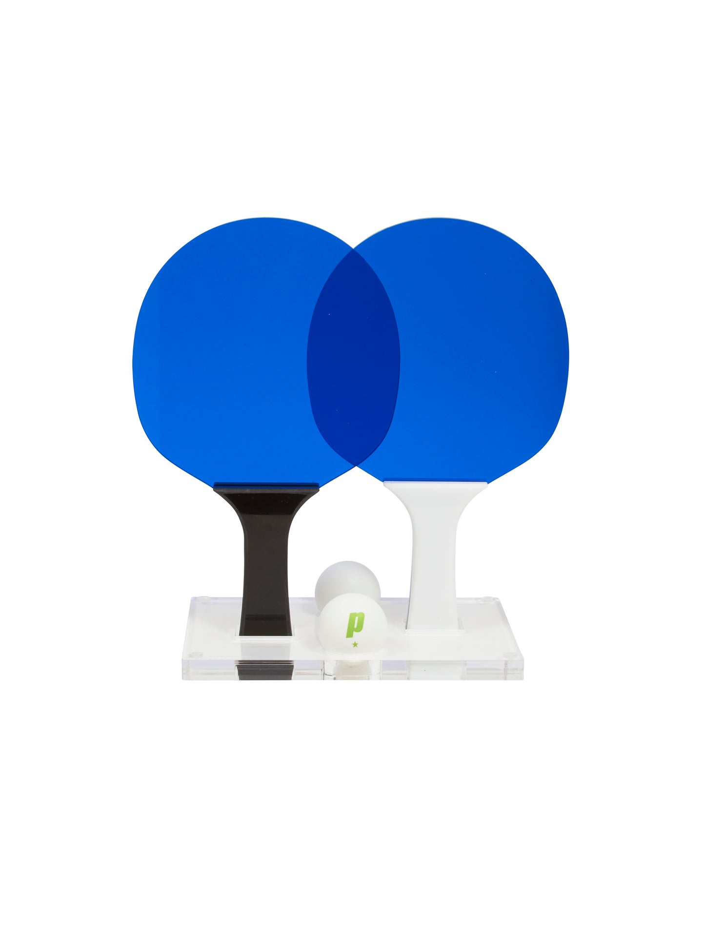 Luxe Ping Pong Set Blue Weston Table