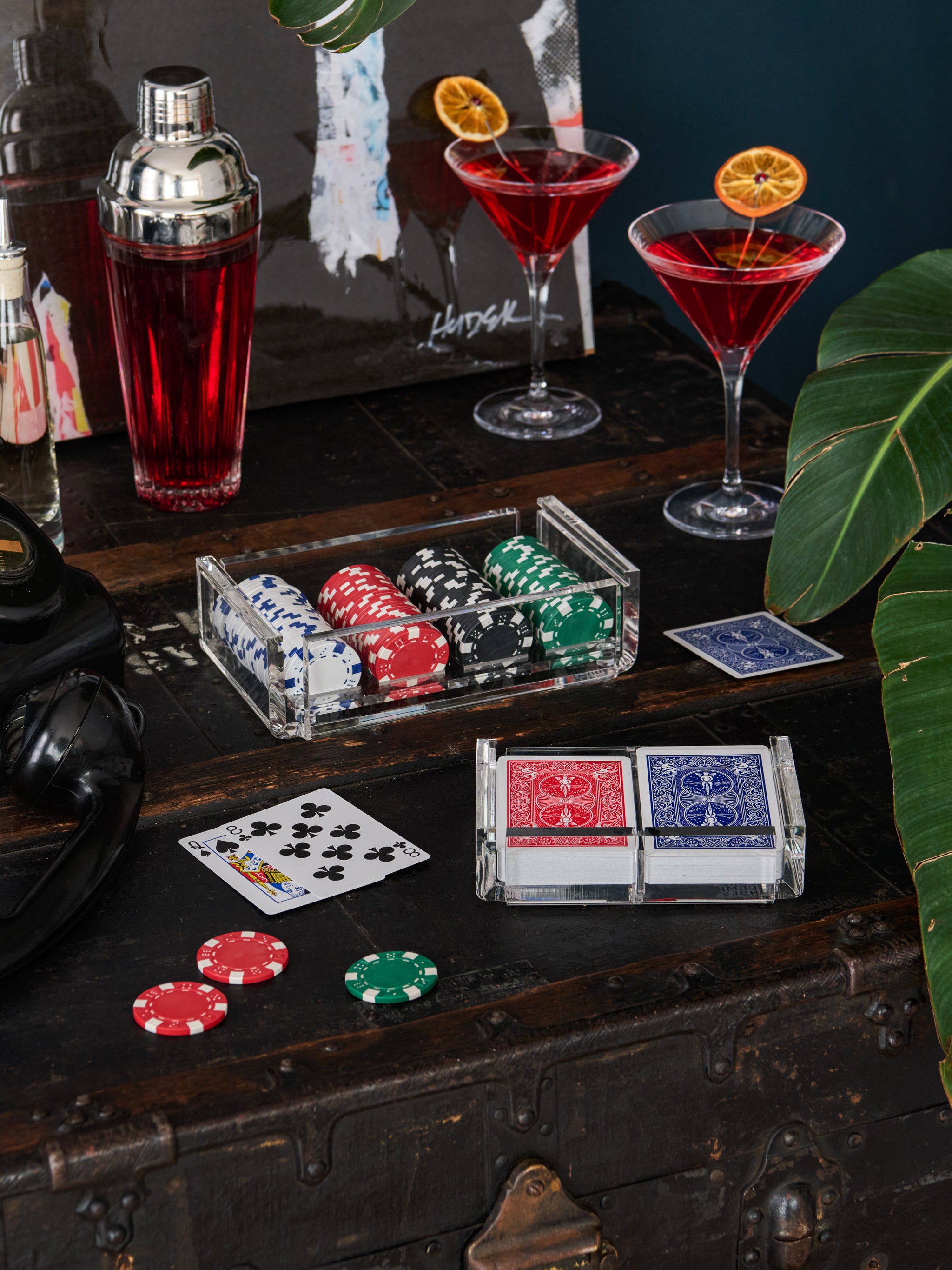 Poker best sale set bicycle