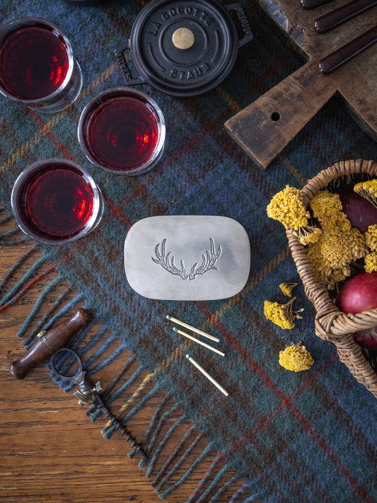 MATCH Pewter Antler Box Weston Table