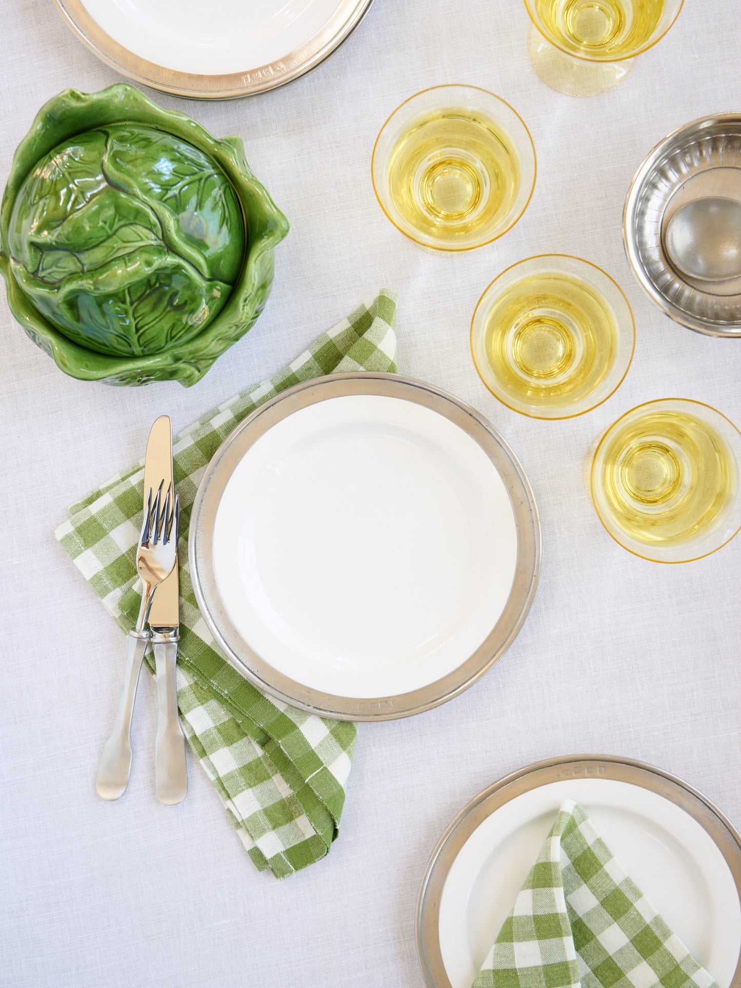 MATCH Pewter Convivio Salad Plate Weston Table