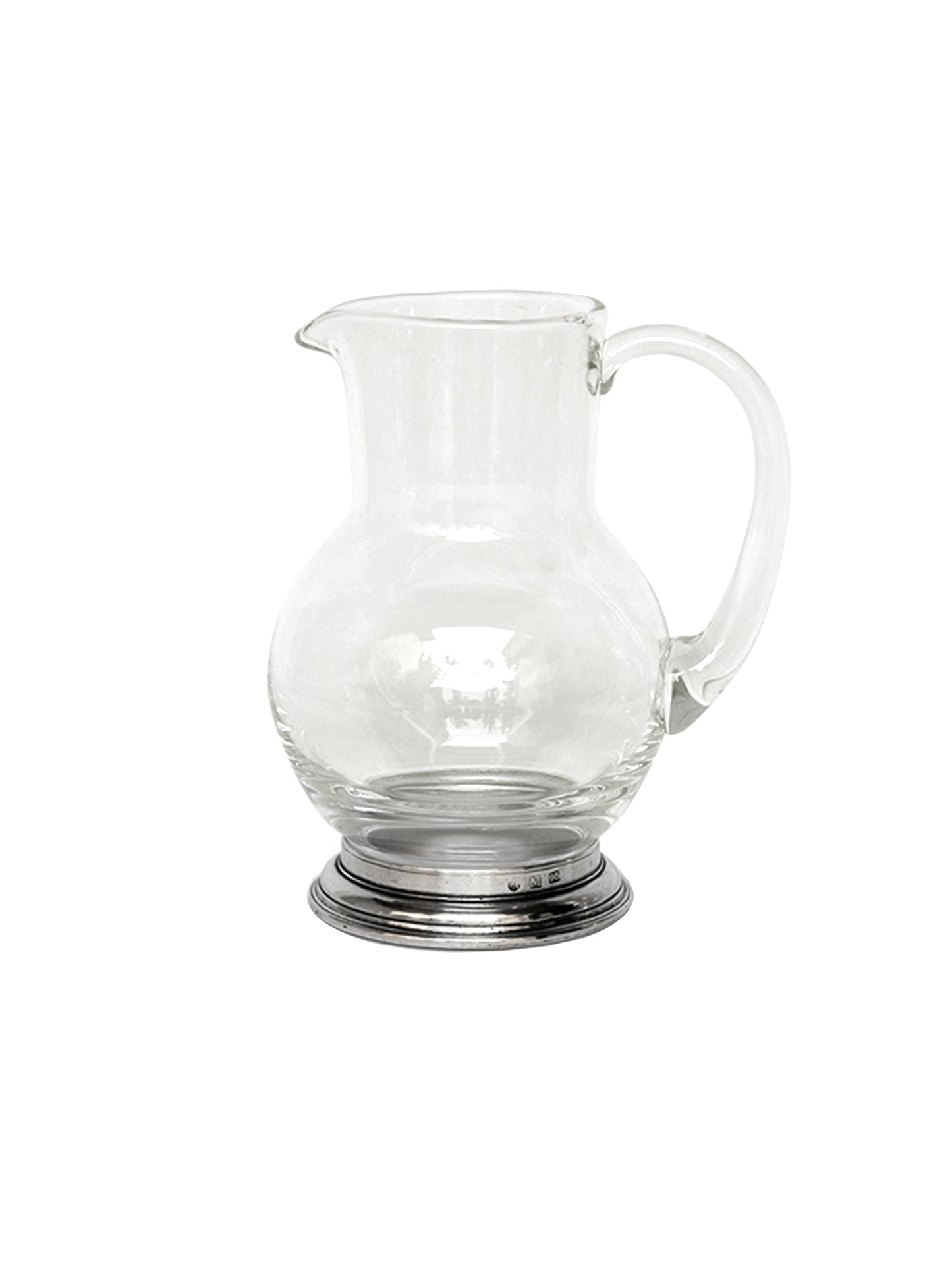 MATCH Pewter Glass Pitcher Medium Weston Table