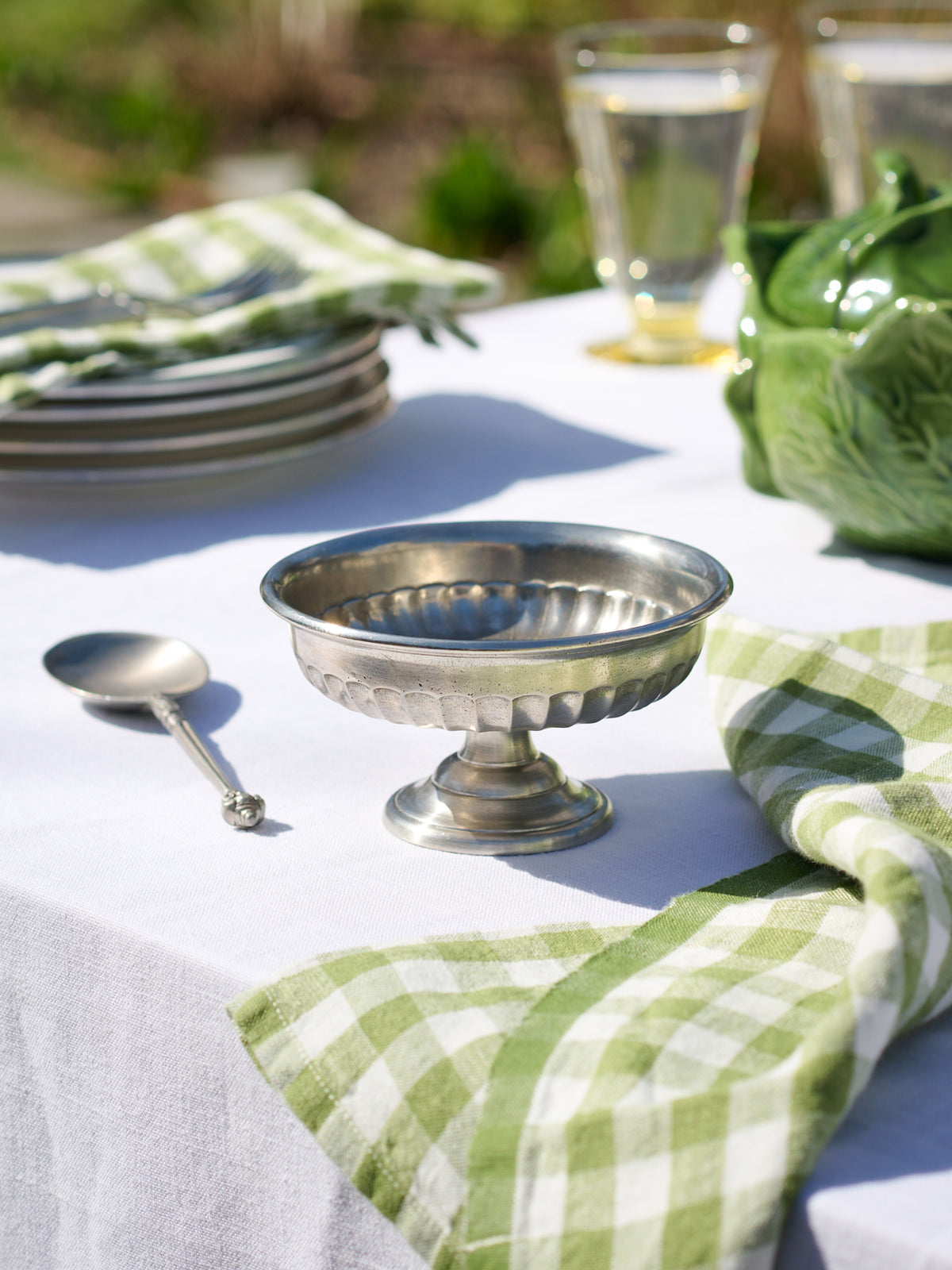 MATCH Pewter Impero Soap Dish Weston Table