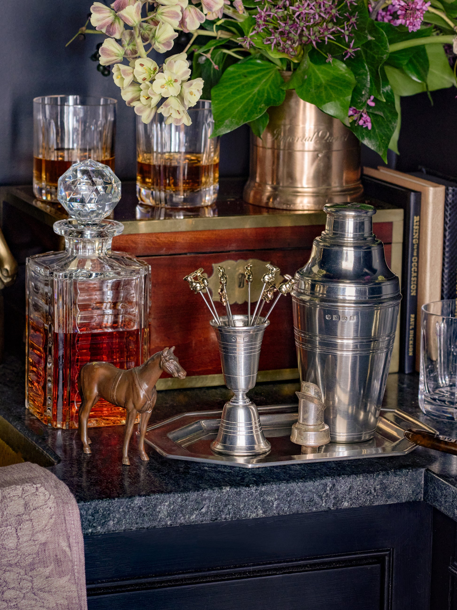 MATCH Pewter Jigger Weston Table