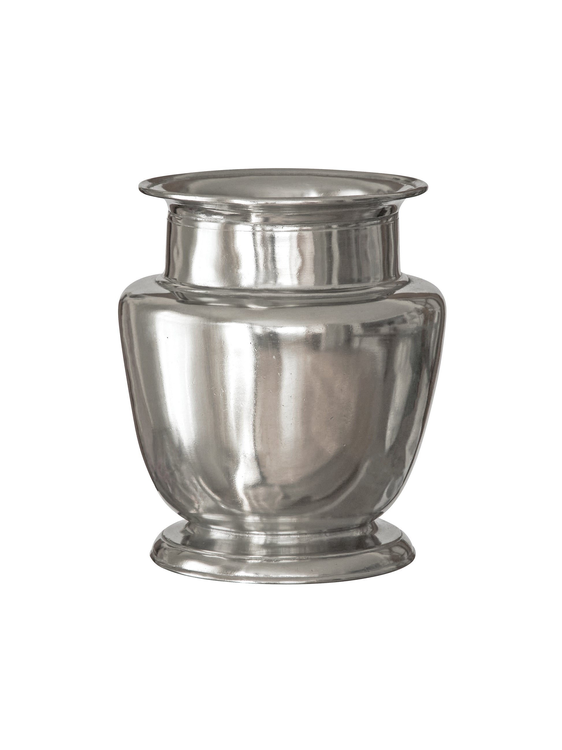 MATCH Pewter Rimmed Vase Weston Table