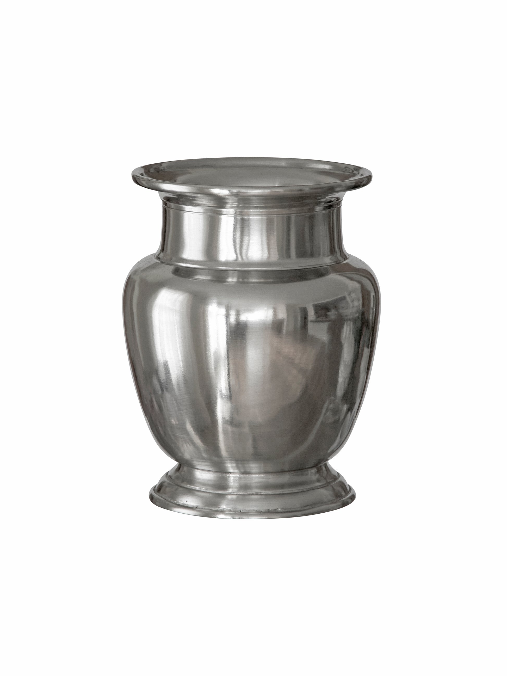 MATCH Pewter Rimmed Vase Weston Table