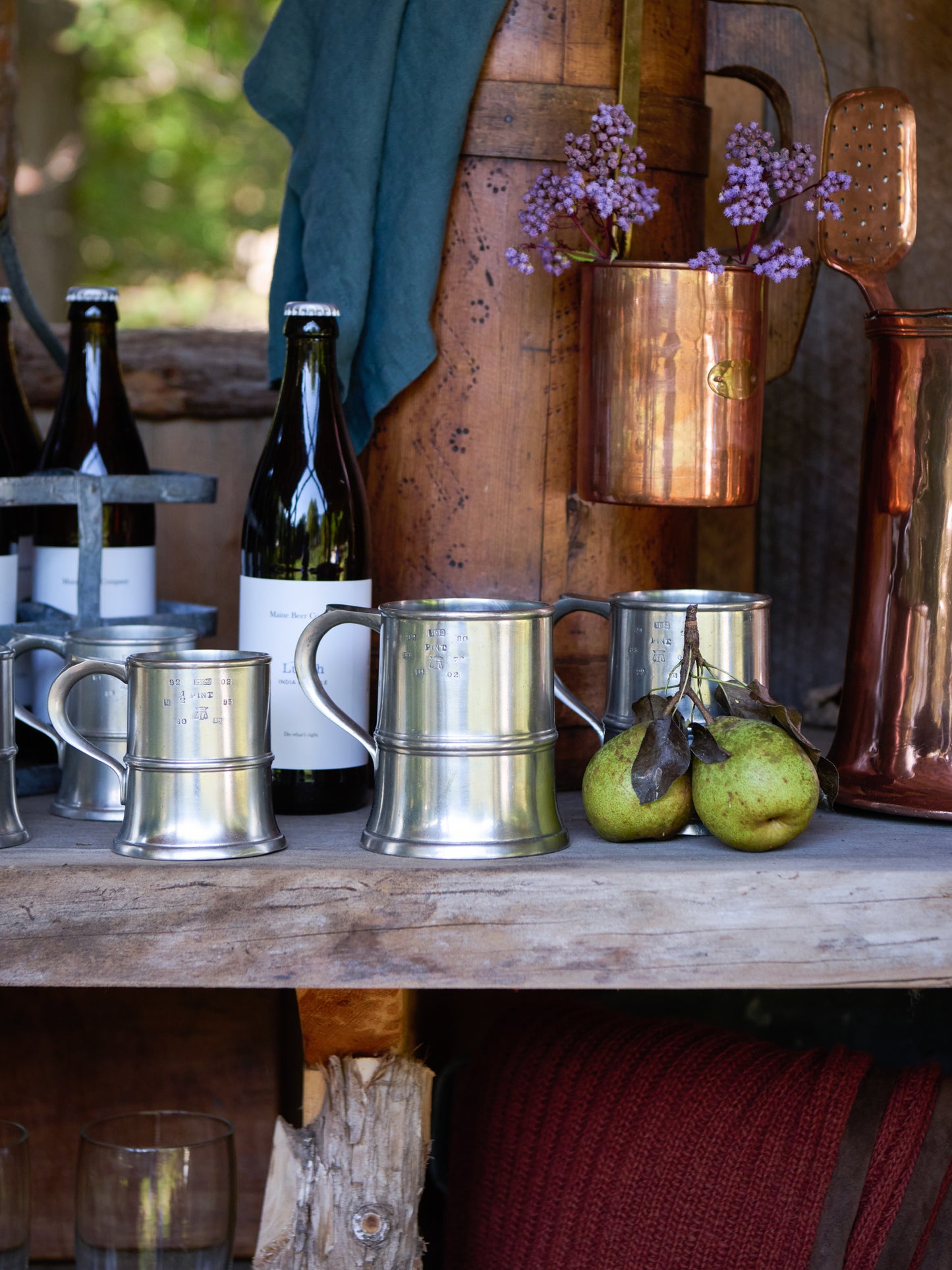MATCH Pewter Tankard Pint Weston Table
