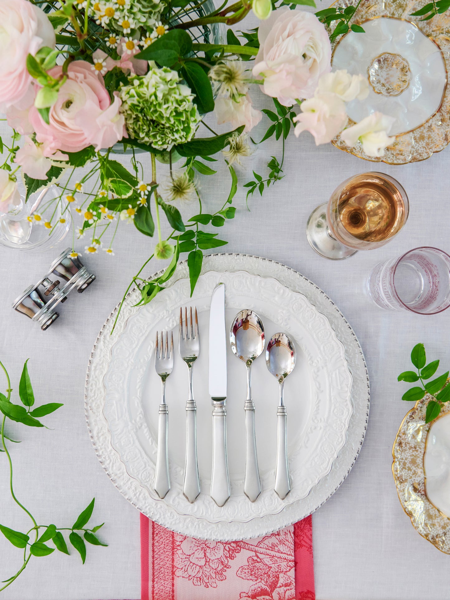 MATCH Pewter Violetta Place Setting Weston Table