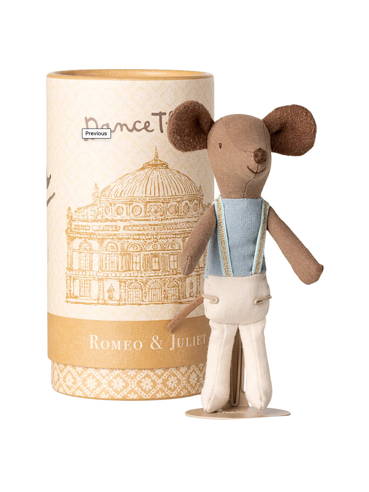 Maileg Big Brother Mouse Ballet Dancer Weston Table