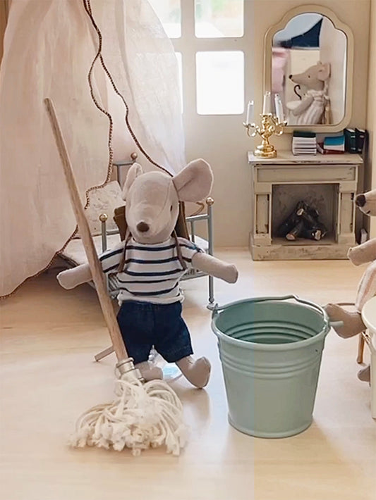 Maileg Bucket & Mop Weston Table