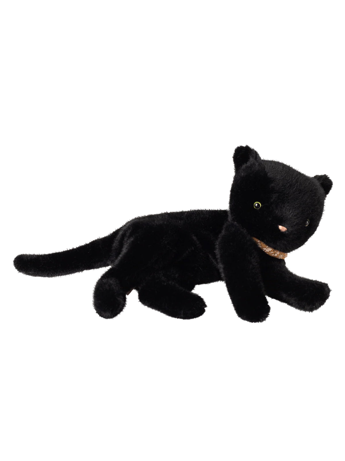 Maileg Sleeping Kitten Plush Medium Black Weston Table