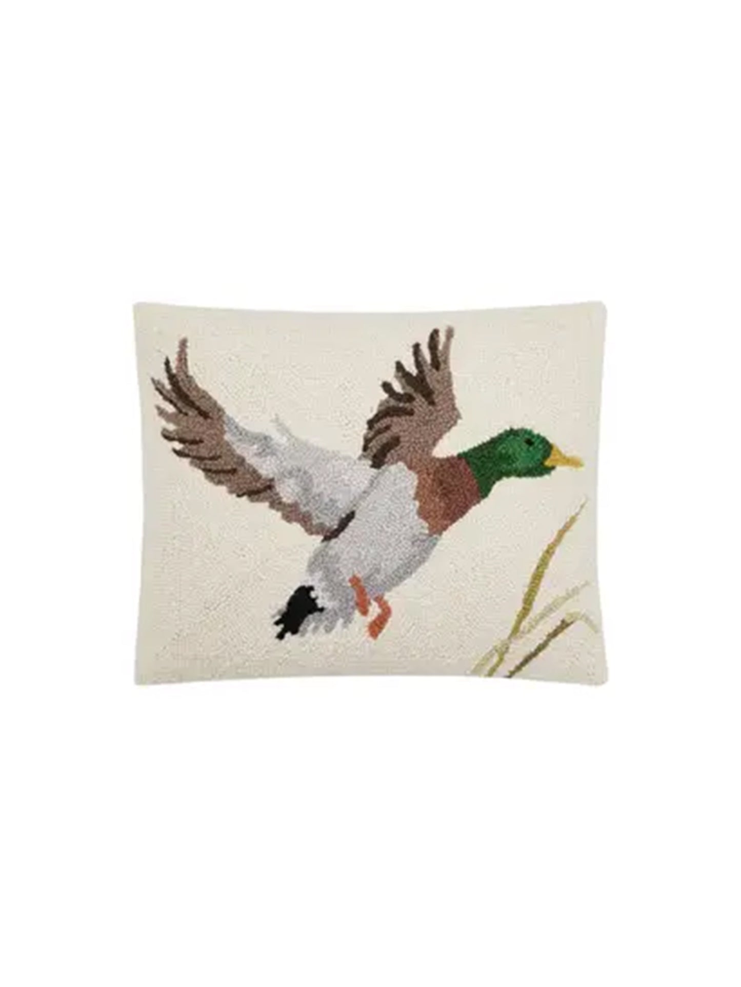 Mallard Wool Hook Pillow Weston Table