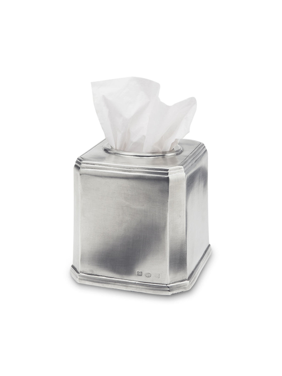 MATCH Pewter Dolomiti Tissue Box Weston Table