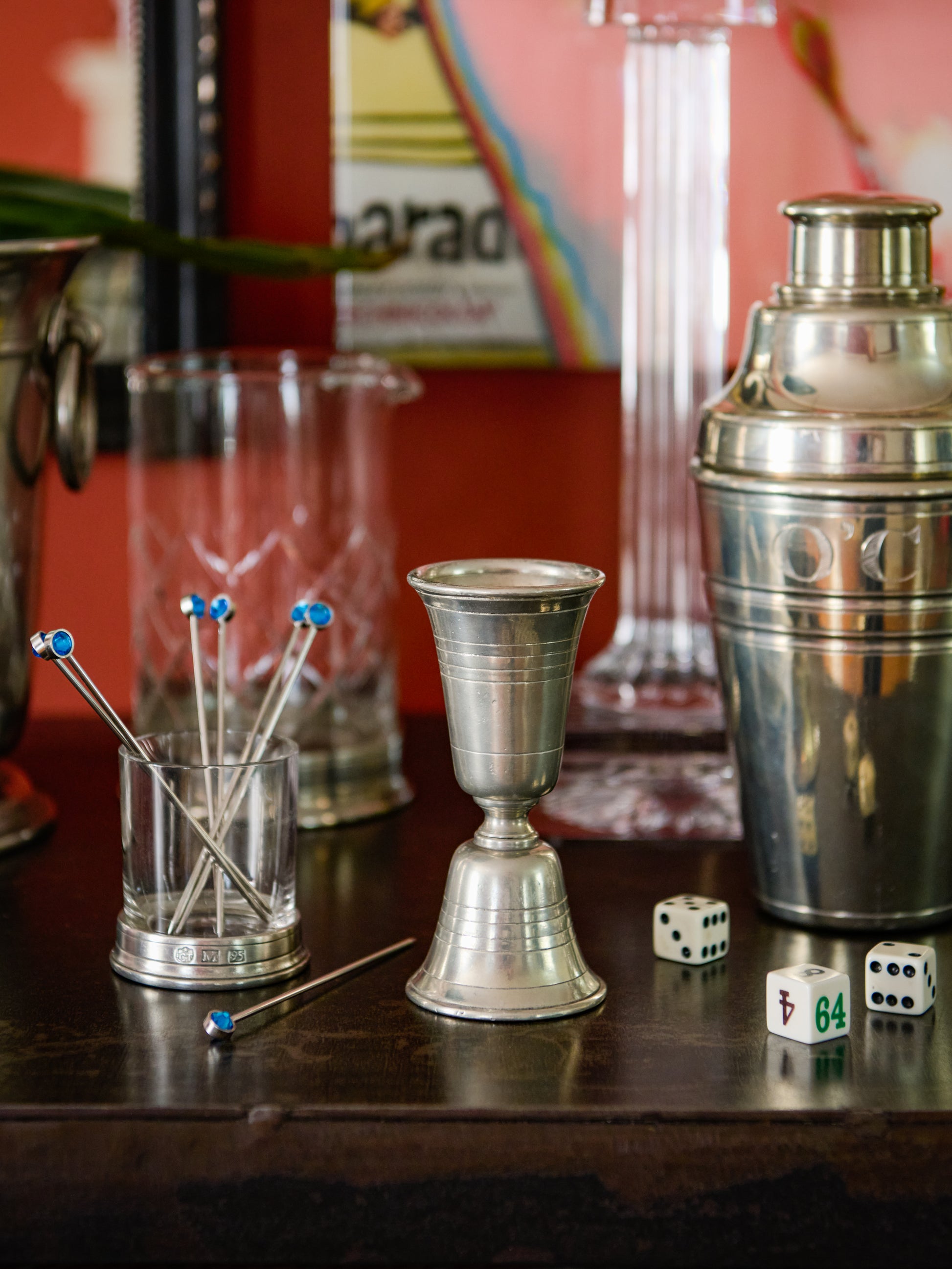 MATCH Pewter Jigger Weston Table