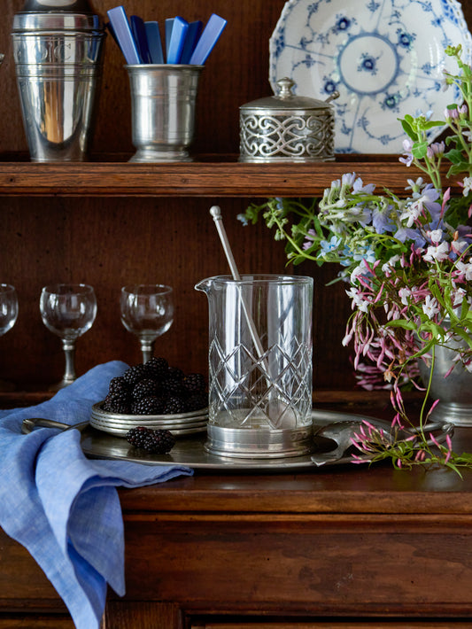 MATCH Pewter Mixing Glass Weston Table