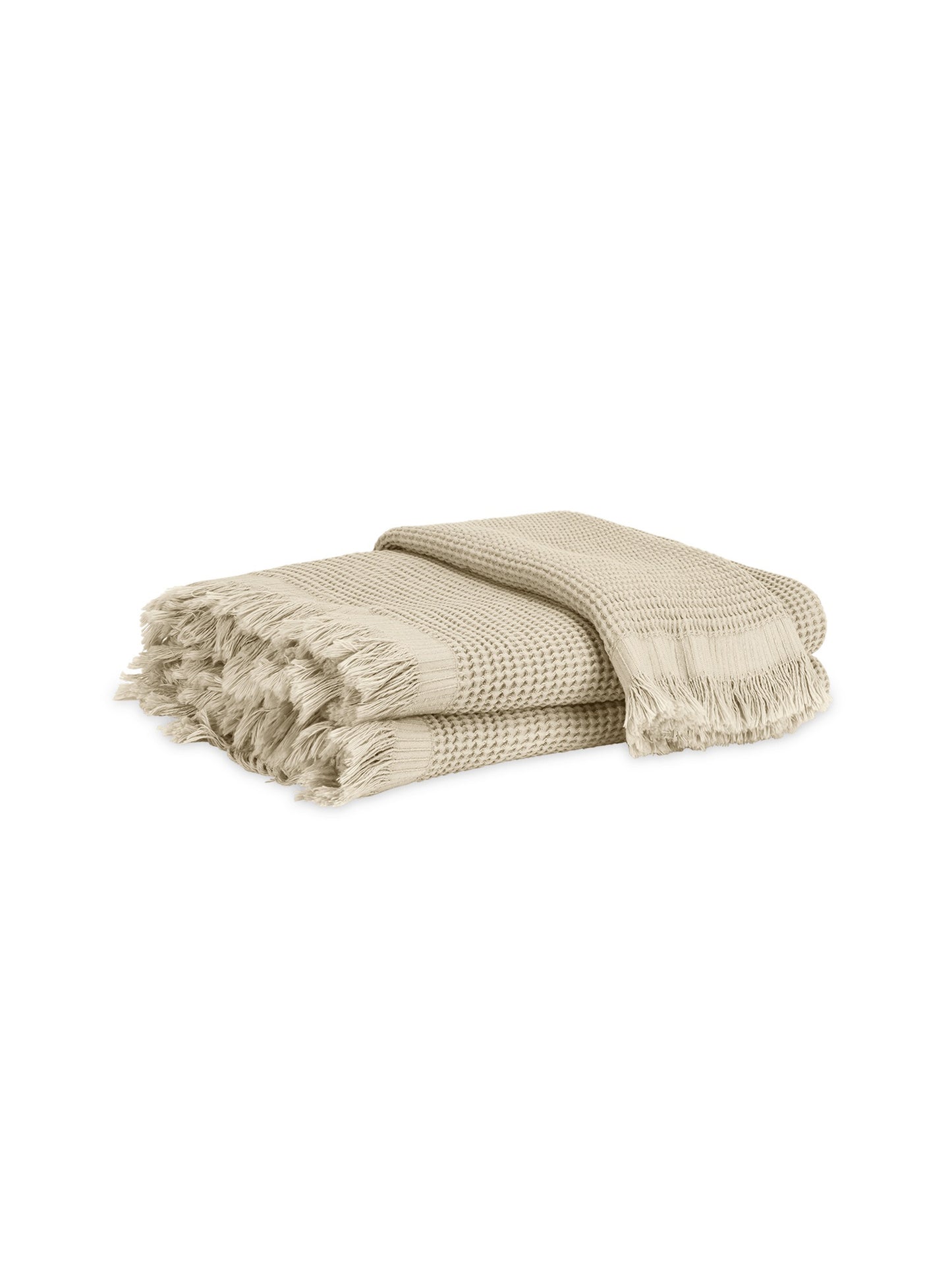 Matouk Kiran Bath Towel Beige Weston Table