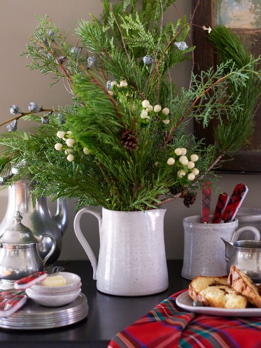 McQueen Pottery Speckled Pitcher Medium Weston Table