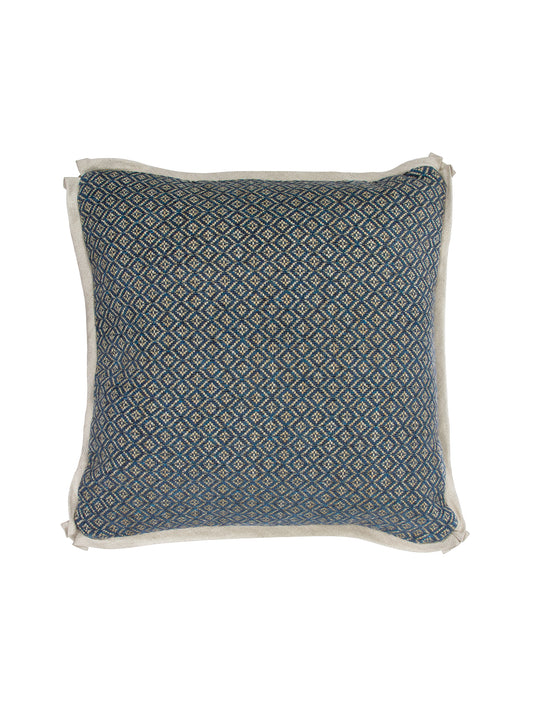 Millbrook Kelston Blue Throw Pillow Weston Table