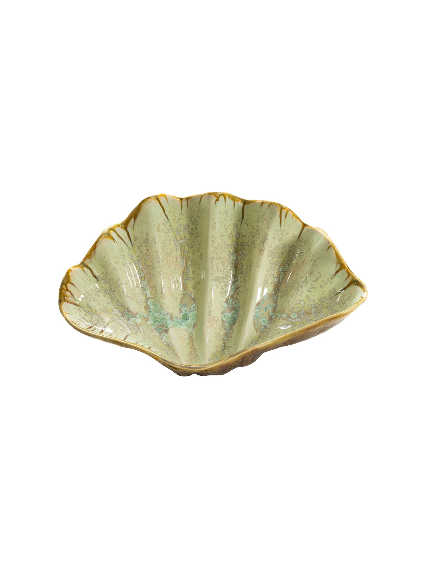 Tortoise and Mint Sea Clam Bowl Weston Table