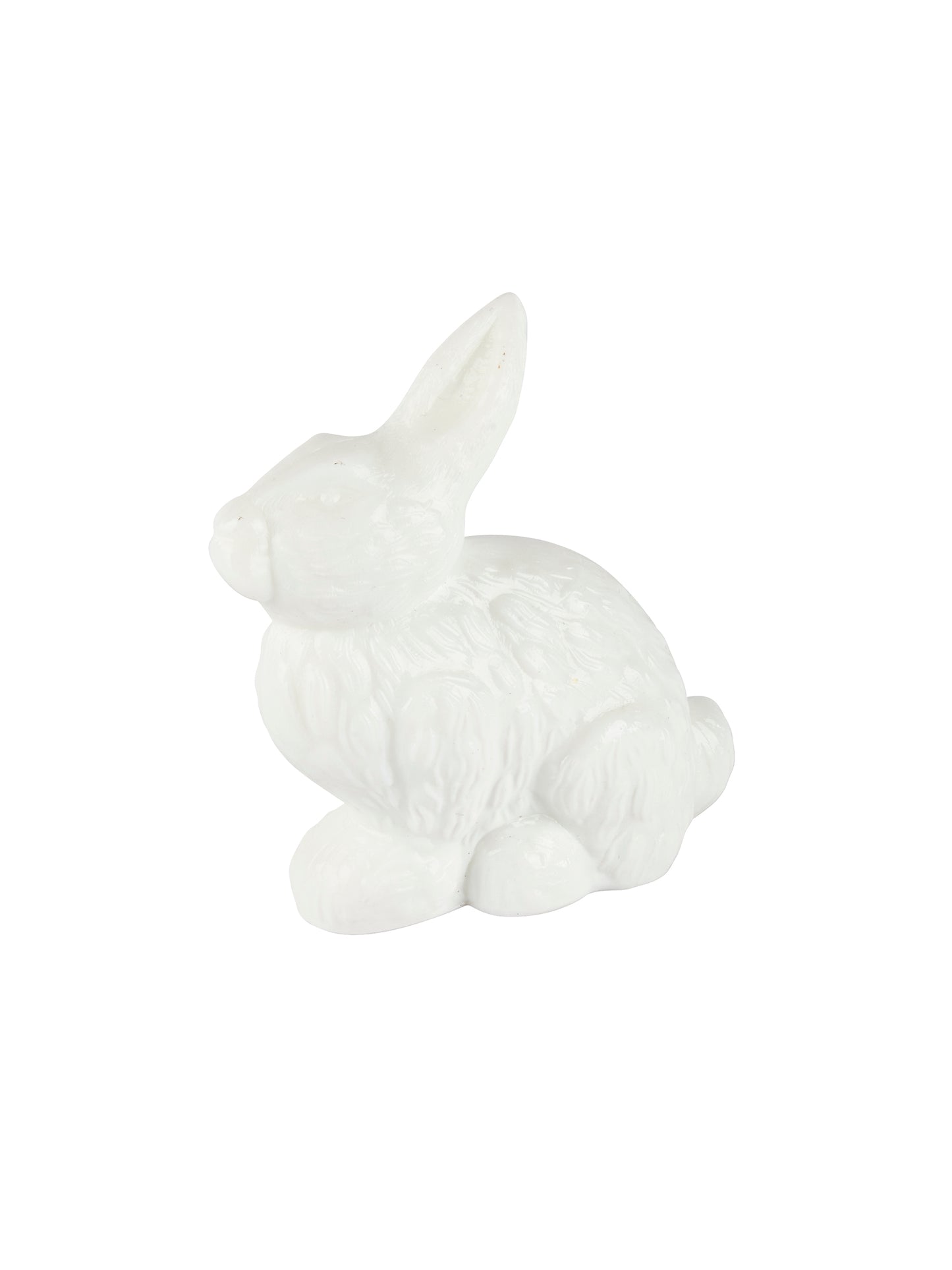Mosser Glass Milk Sitting Bunny Weston Table
