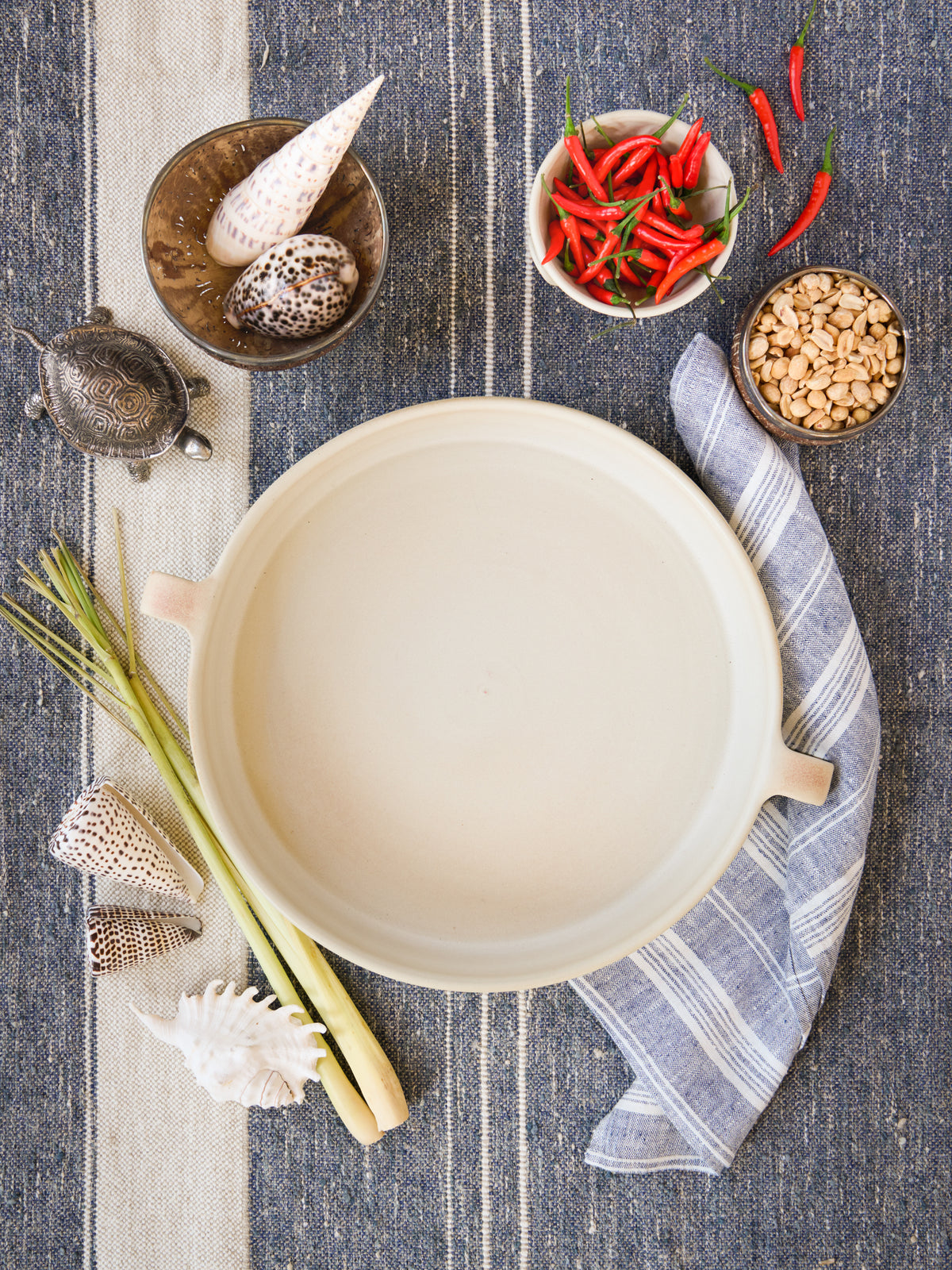 New York Stoneware Ivory Pasta Bowl Weston Table