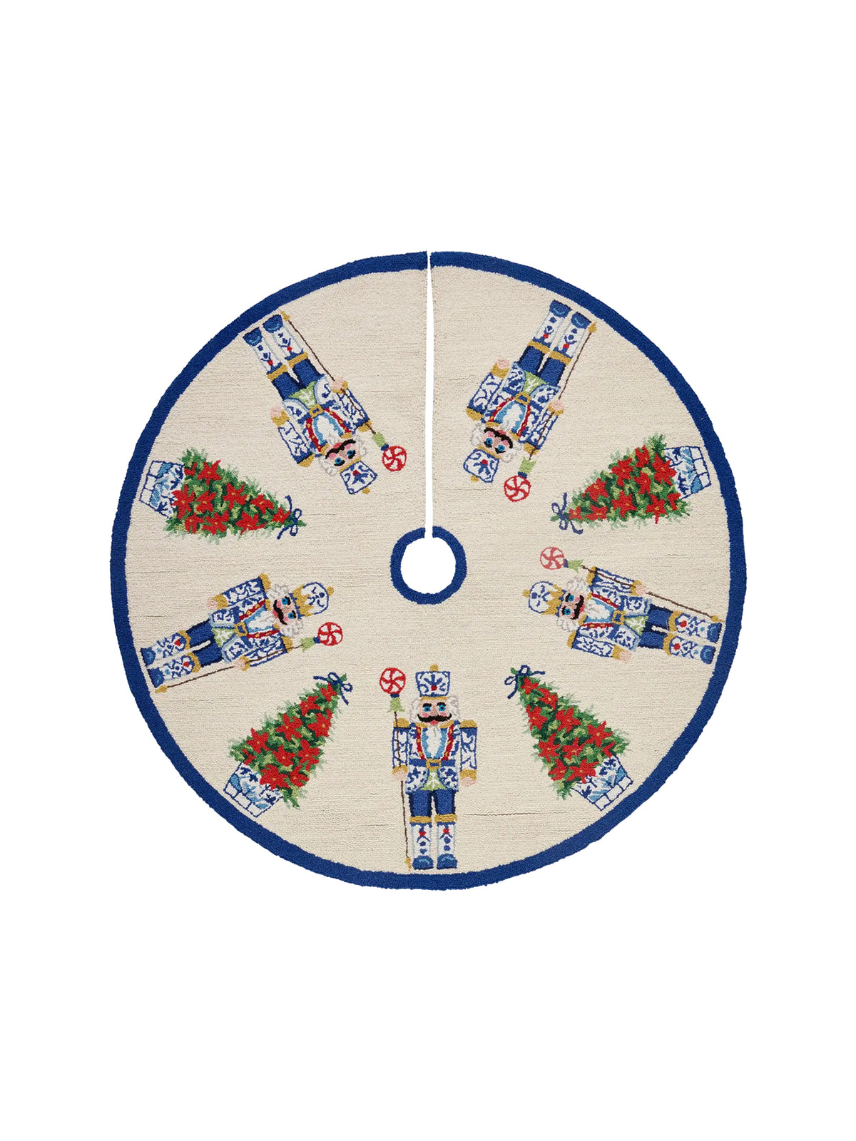 Nutcracker Chinoiserie Hook Tree Skirt Weston Table