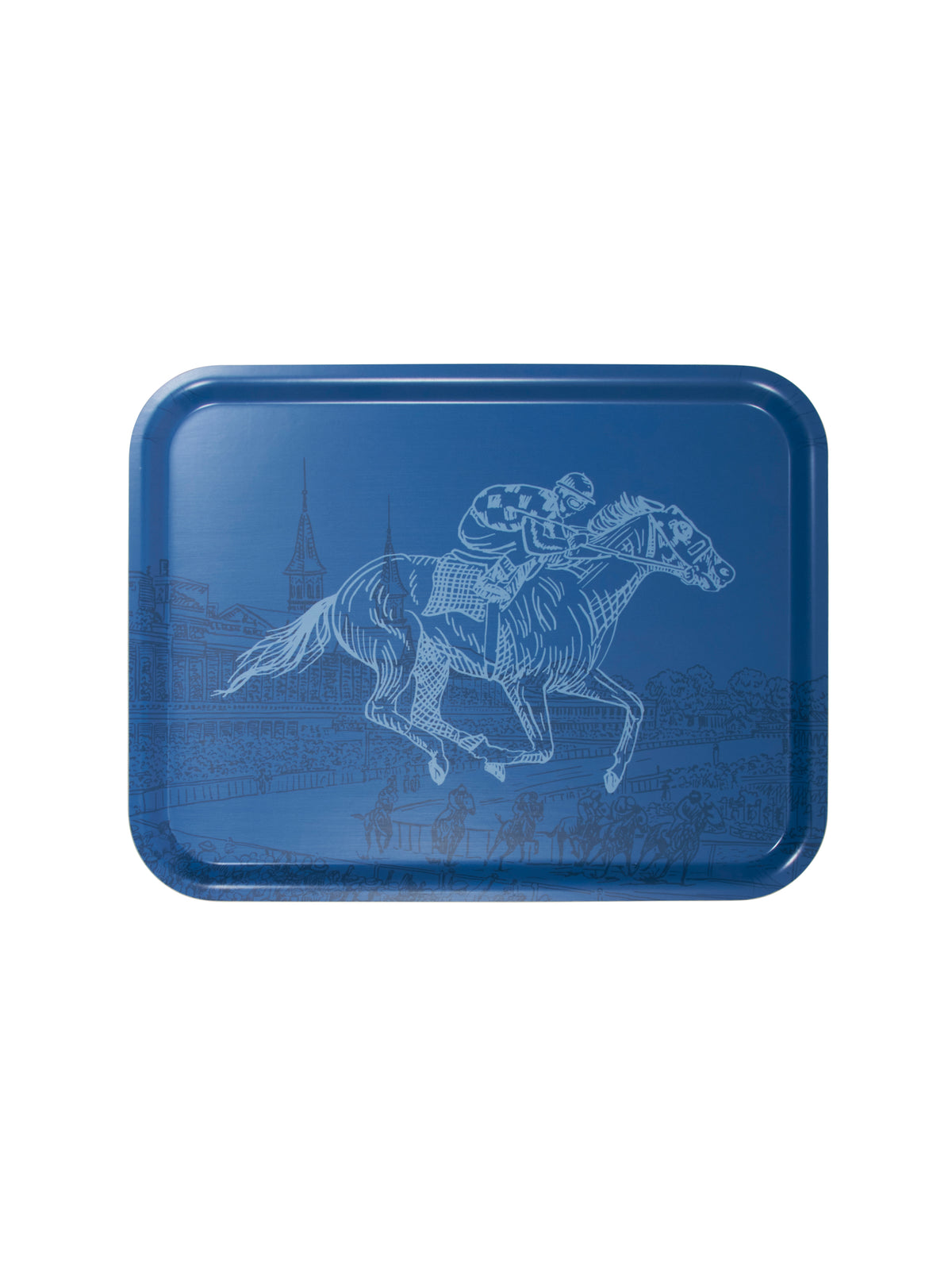 Off to the Races Derby Birch Tray Weston Table