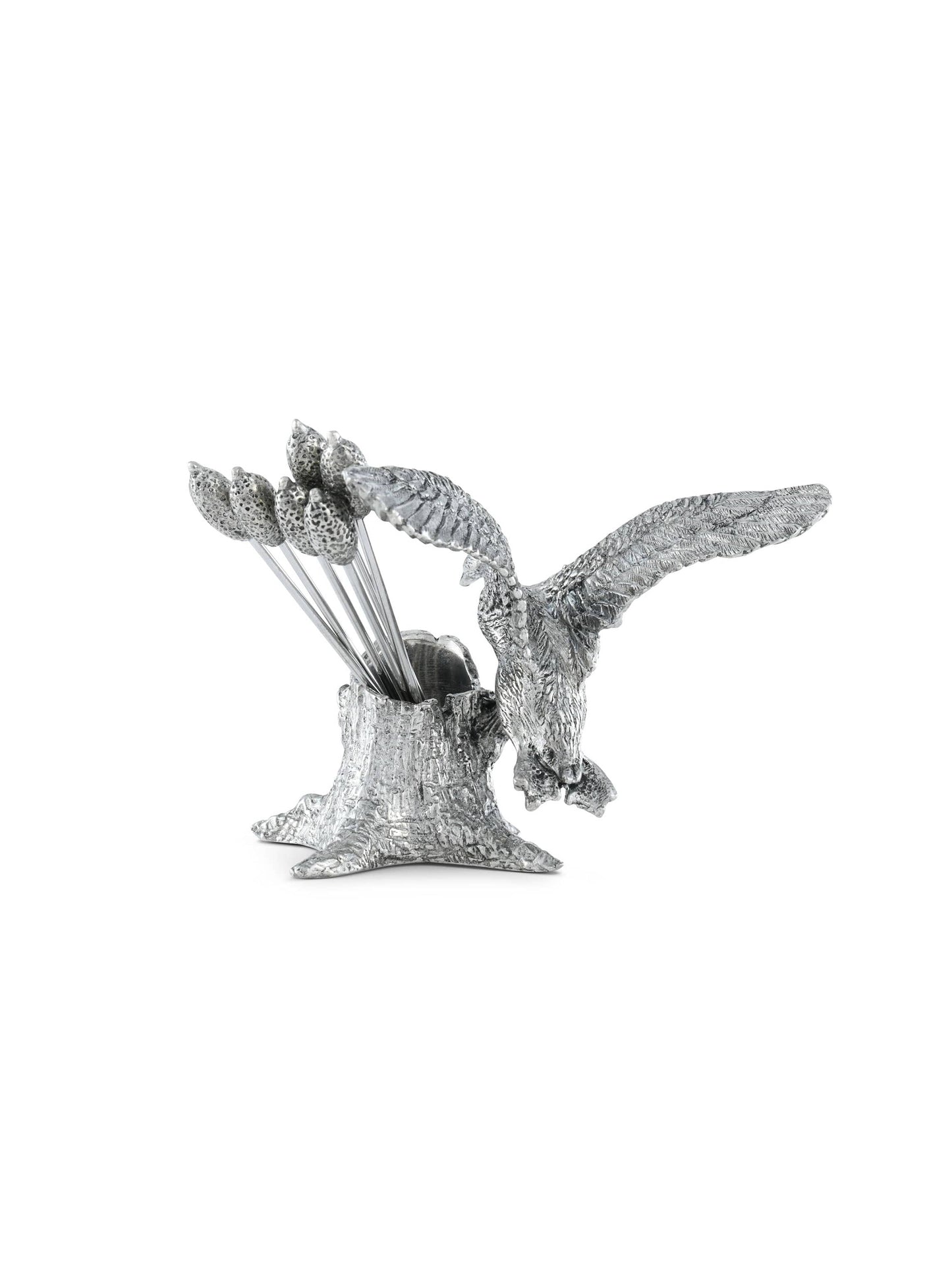 Pewter Mallard Duck Cheese Picks Weston Table
