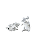 Pewter Pigs Salt and Pepper Shakers Weston Table