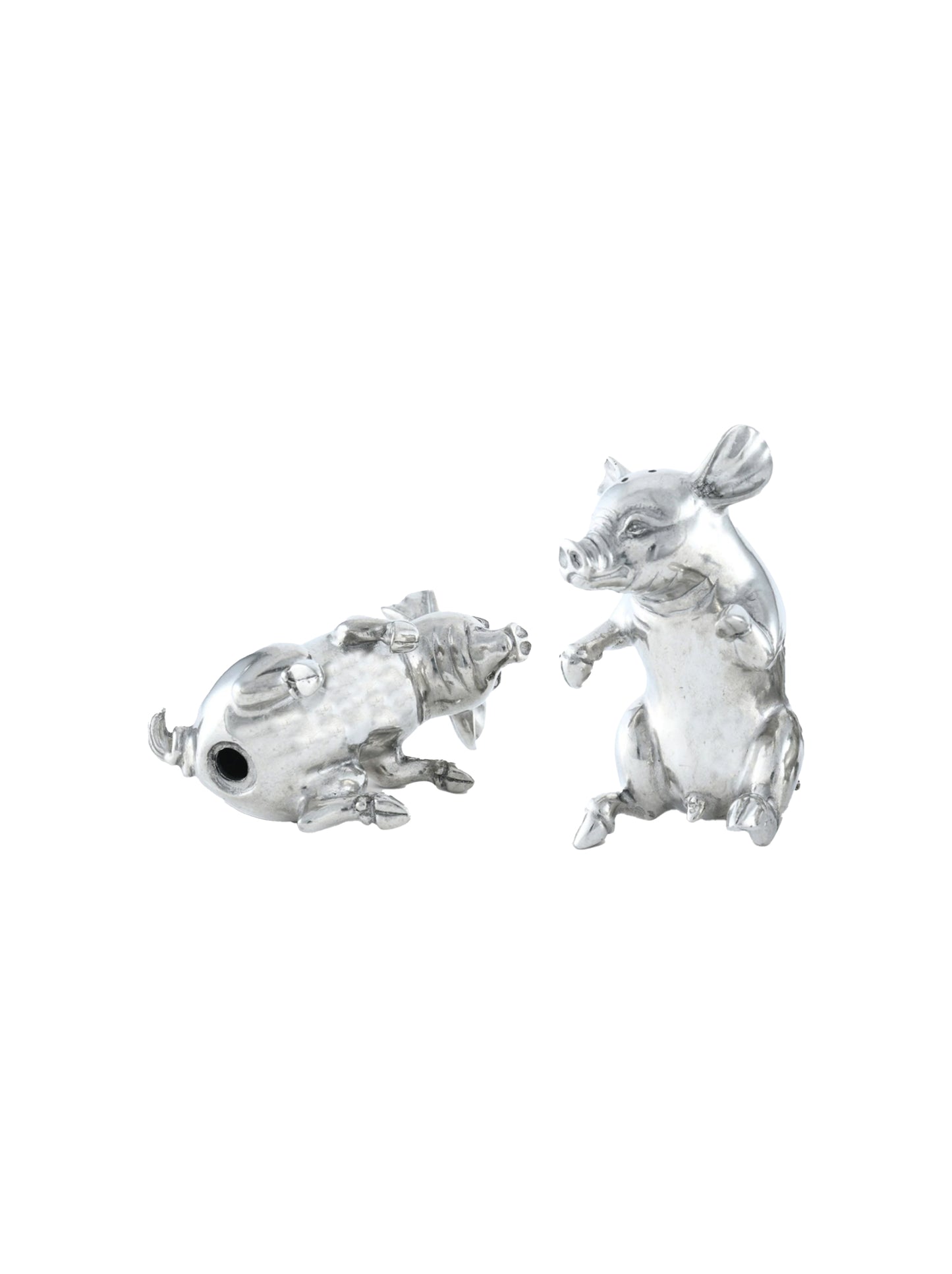 Pewter Pigs Salt and Pepper Shakers Weston Table