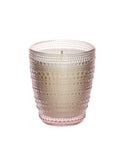 Pink Pearls Glass Celtic Sea Salt Candle Weston Table