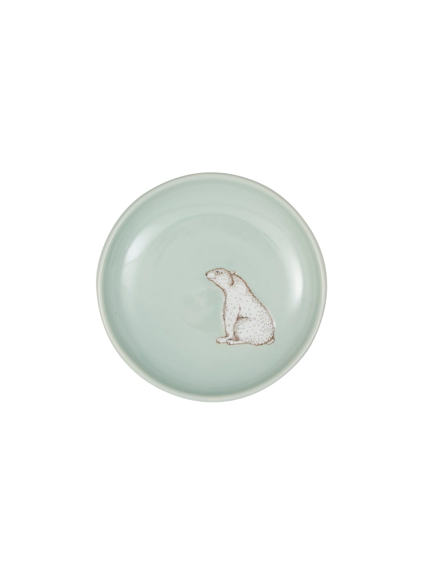 Polar Bear Small Plate Celadon Weston Table