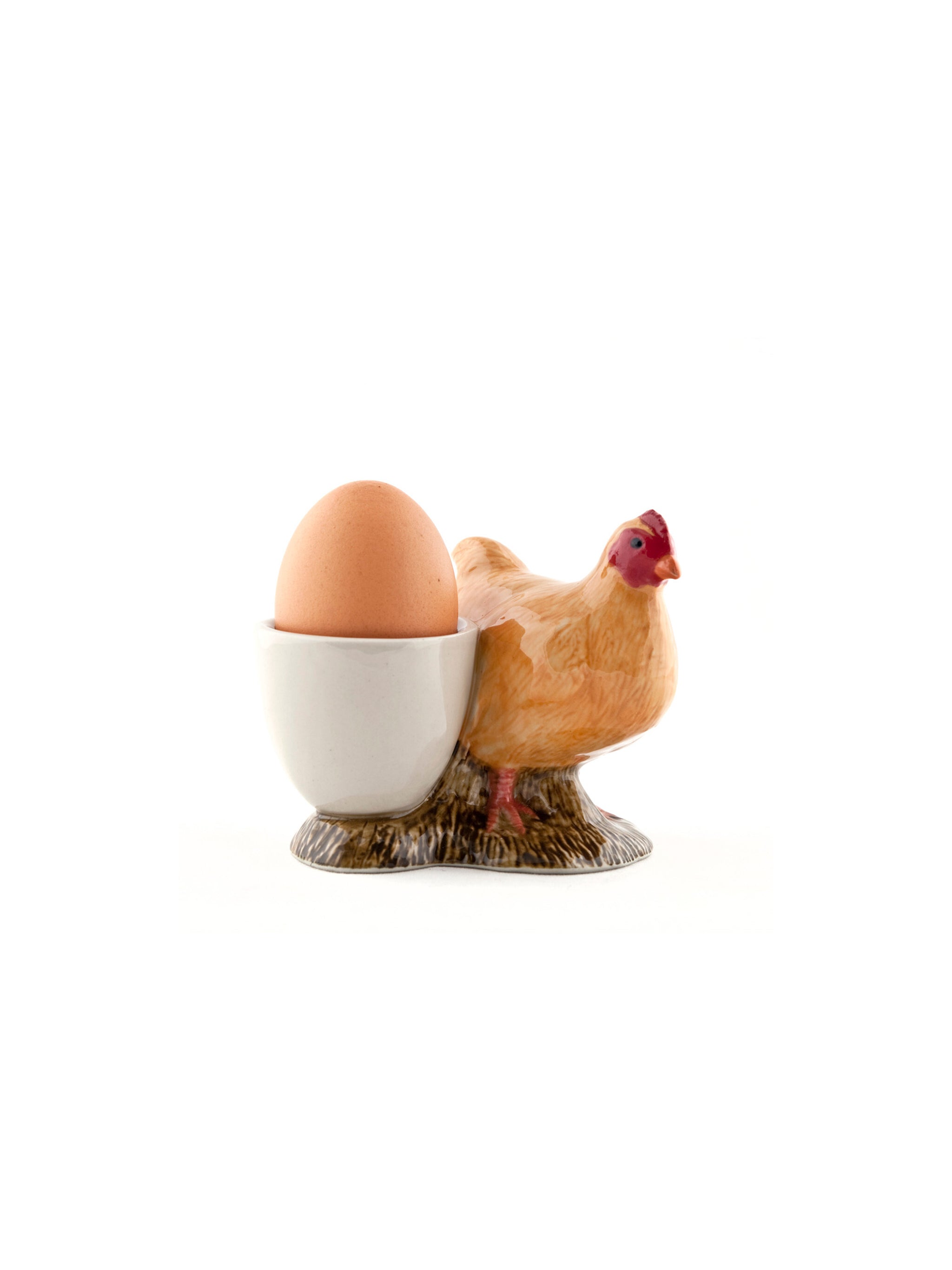 Quail Ceramics リスのエッグカップ Quail Ceramics Buff Orington Hen Egg Cups | Table Service | Weston