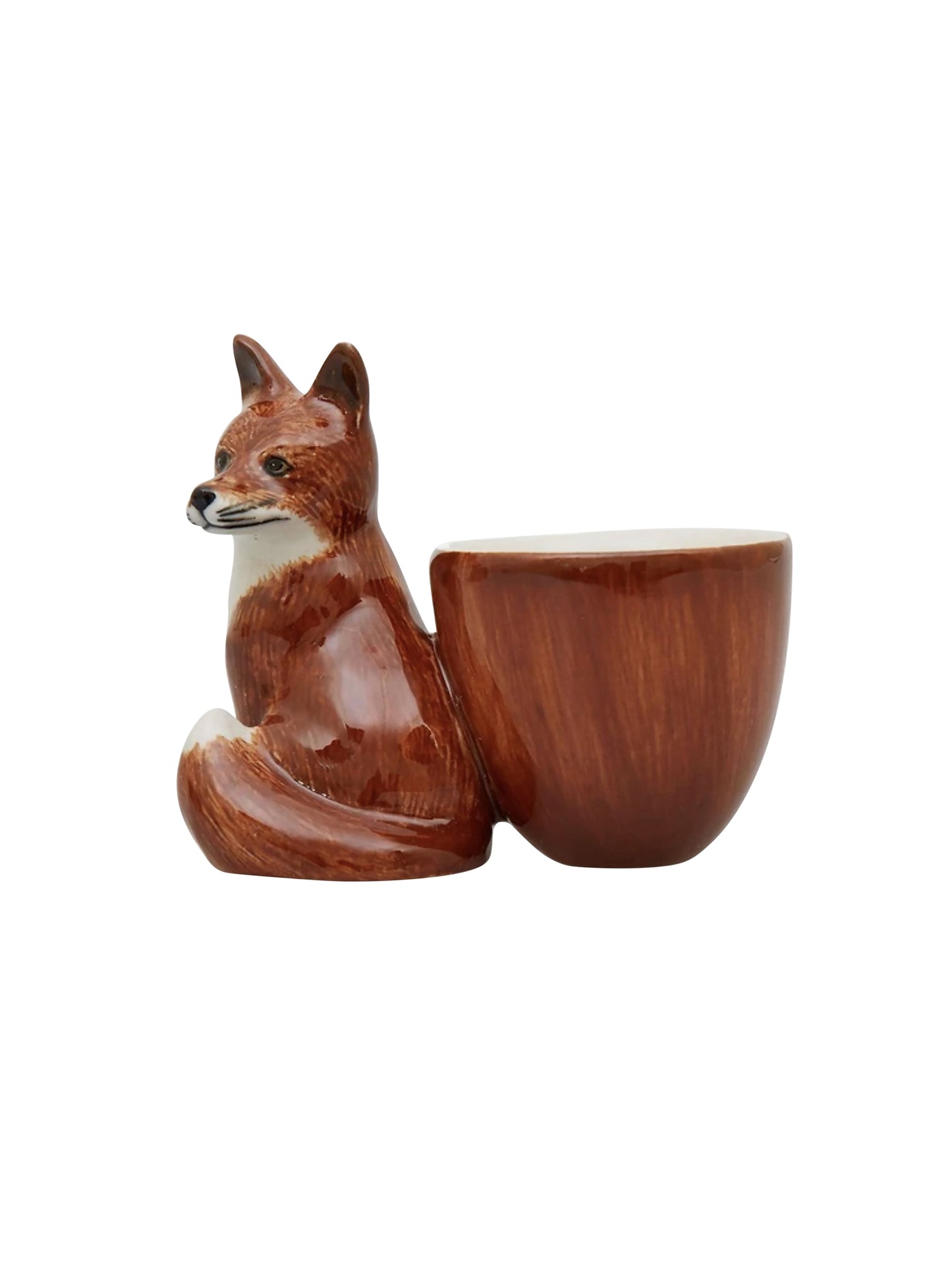 Quail Ceramics Fox with Egg Cups Weston Table