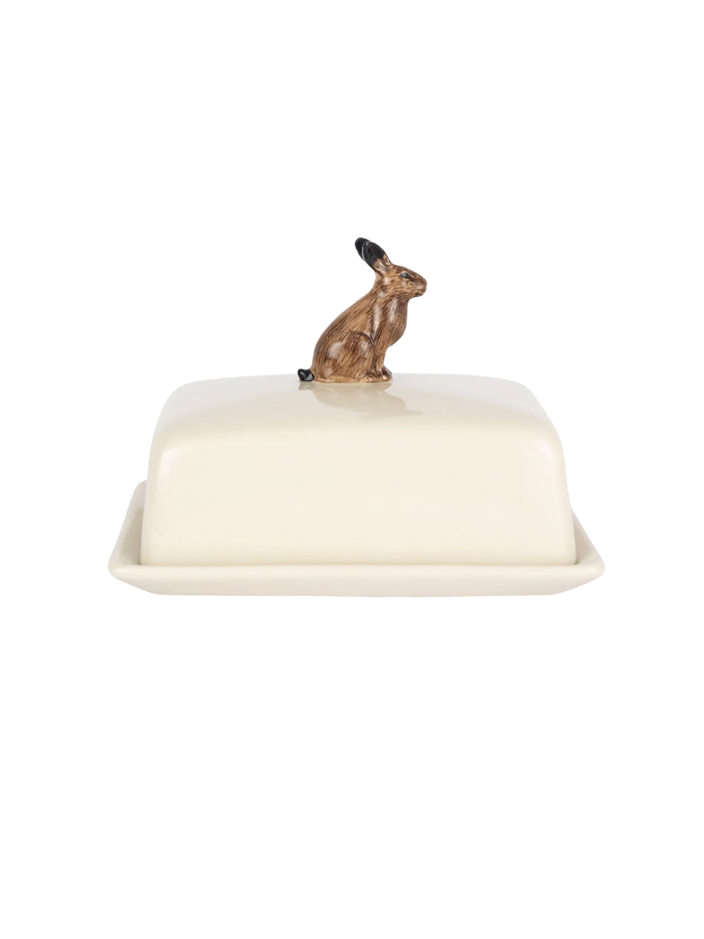 Quail Ceramics Hare Butter Dish Weston Table