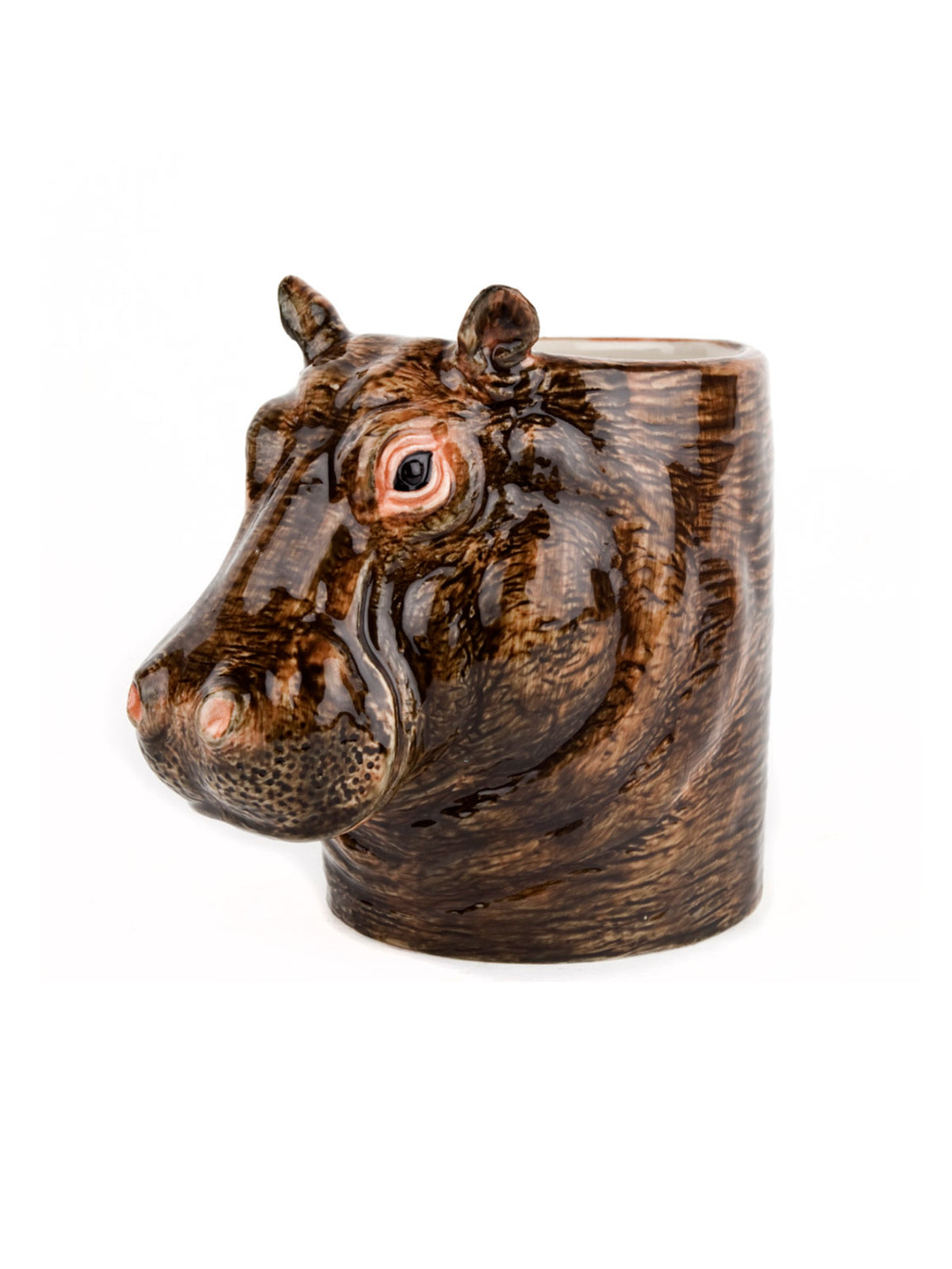 Quail Ceramics Hippo Pencil Pot Weston Table