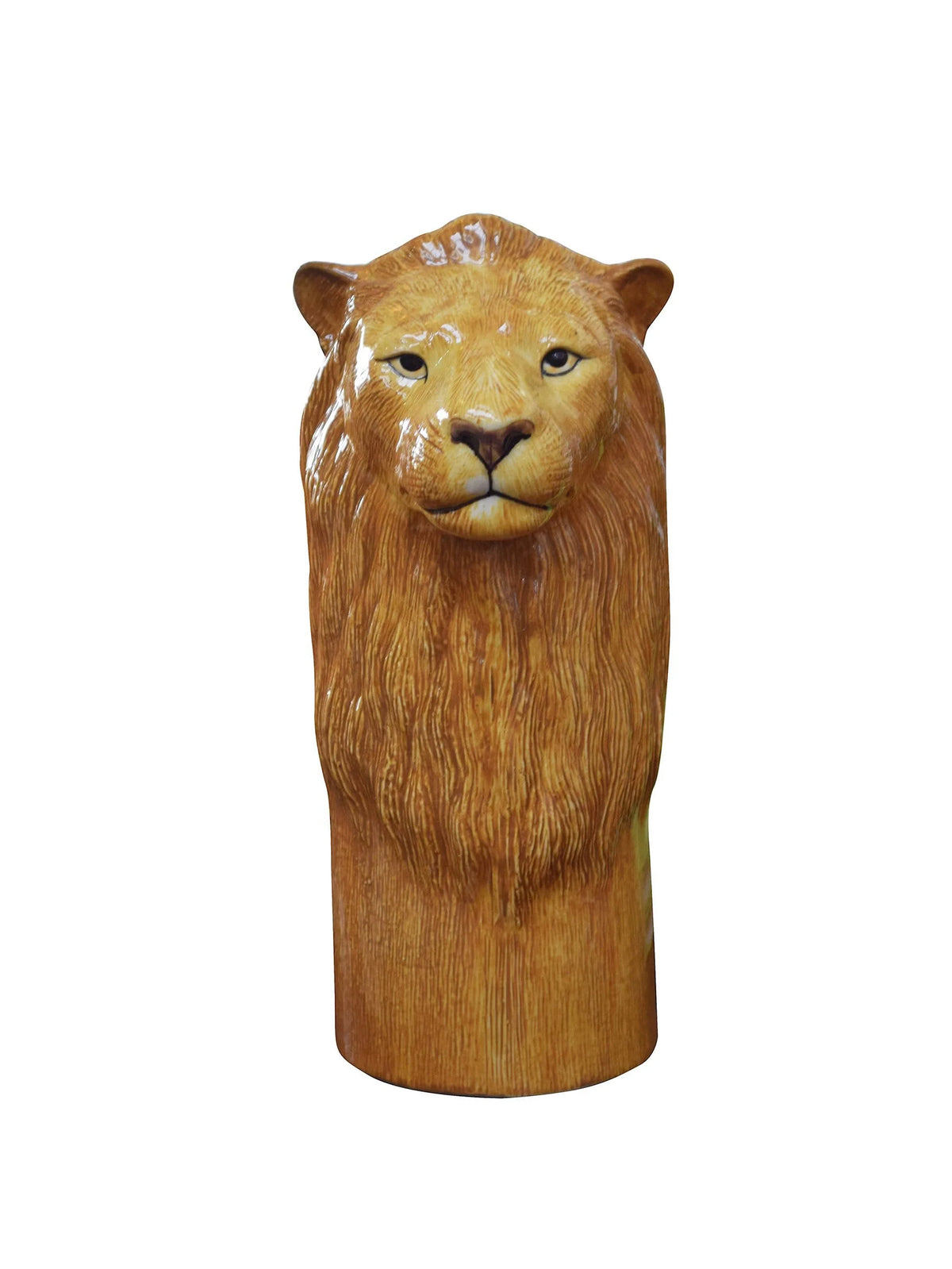 Quail Ceramics Lion Vase Weston Table