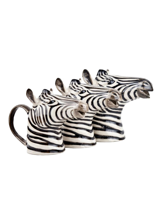 Quail Ceramics Zebra Jug Weston Table