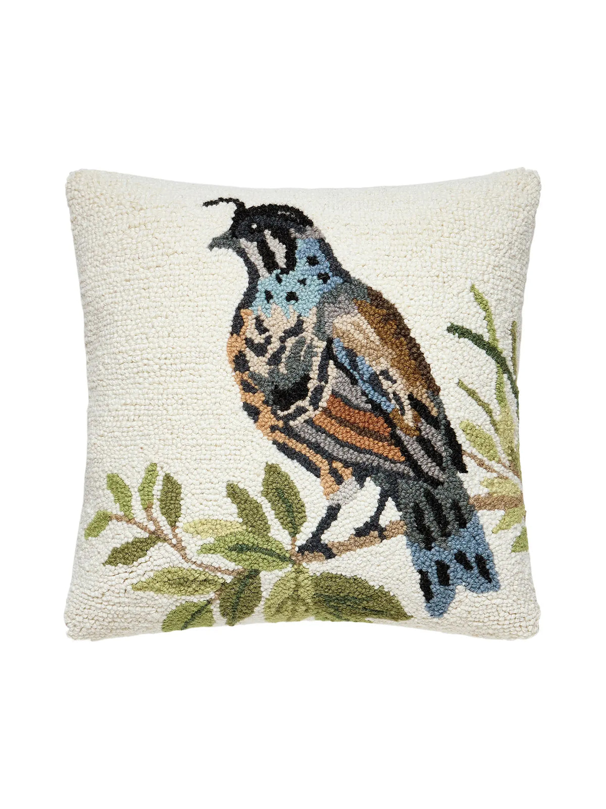 Quail Foliage Hook Pillow Weston Table
