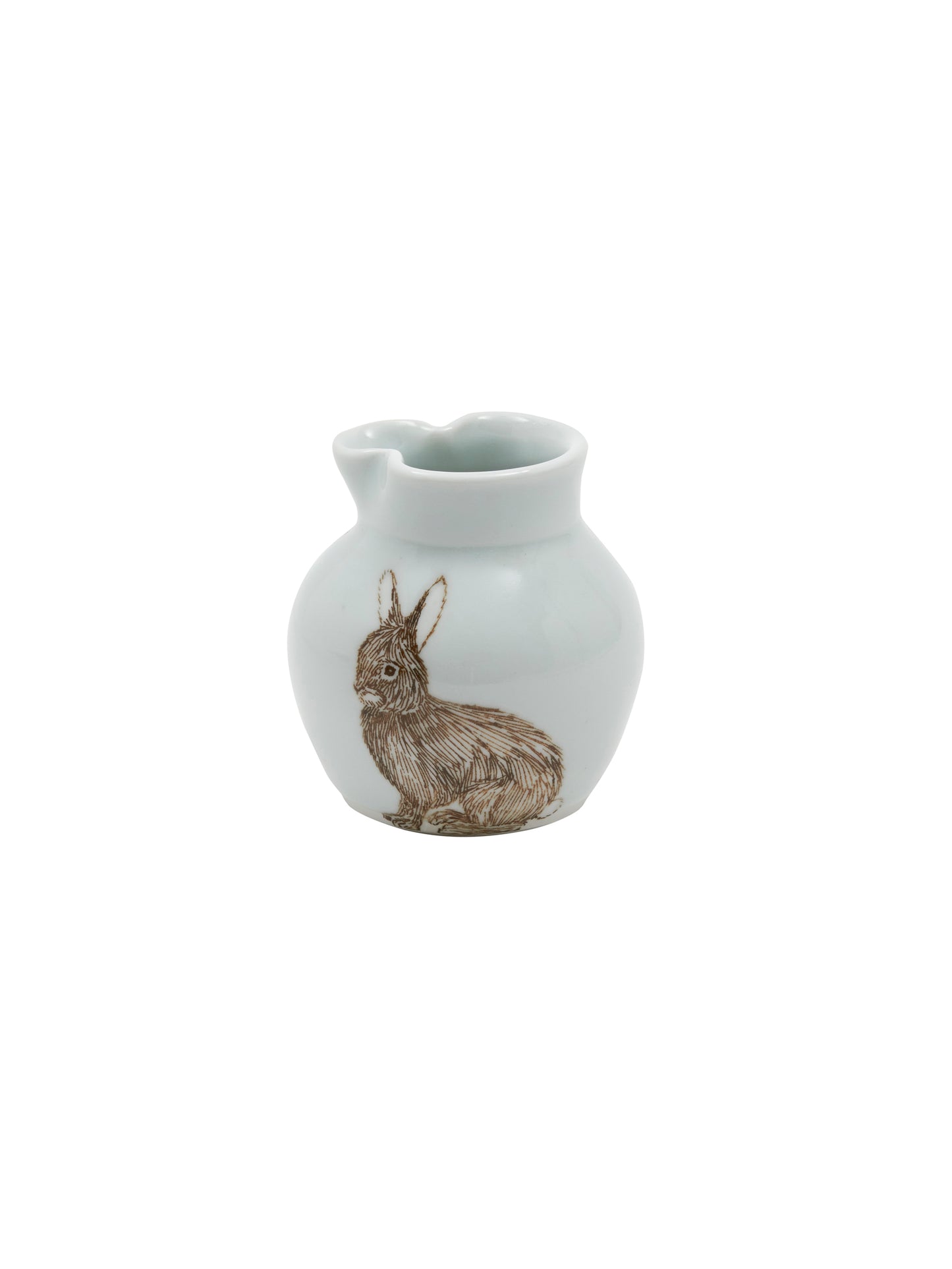 Rabbit Small Ceramic Creamer White Weston Table