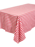 Red Gingham Linen Collection Weston Table