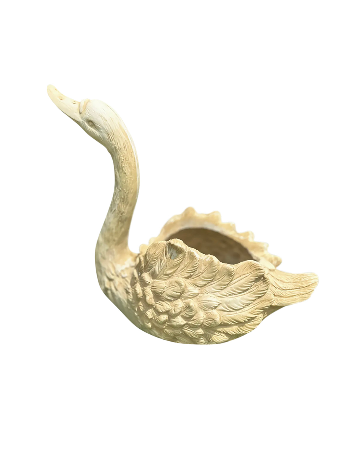 Resin Swan Planter Weston Table