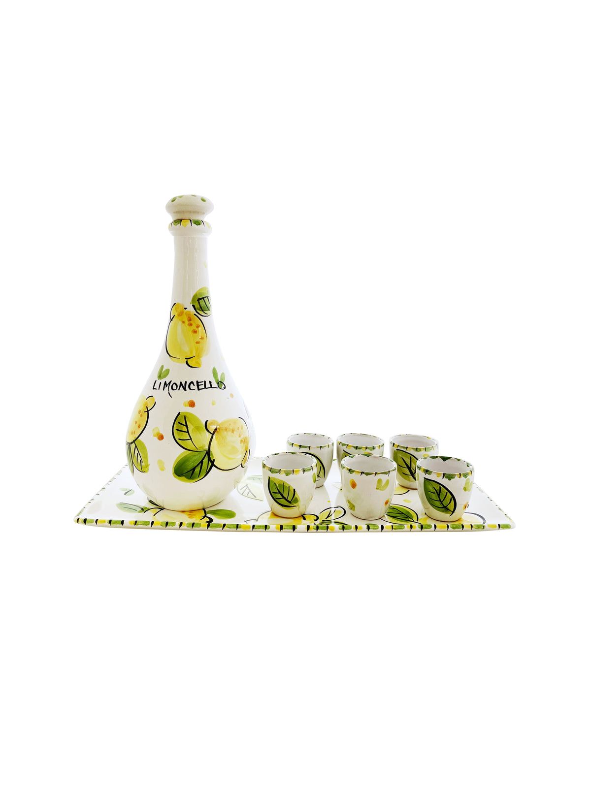 Retro Limoncello Drinking Set Weston Table
