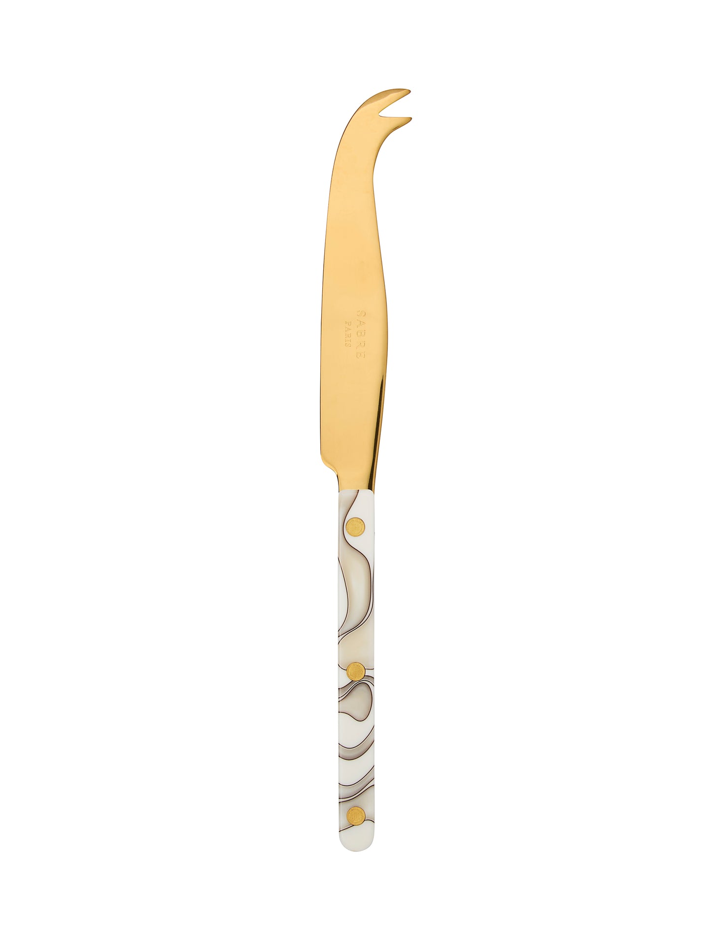 Sabre Paris Bistro Gold Dune Cheese Knife Weston Table