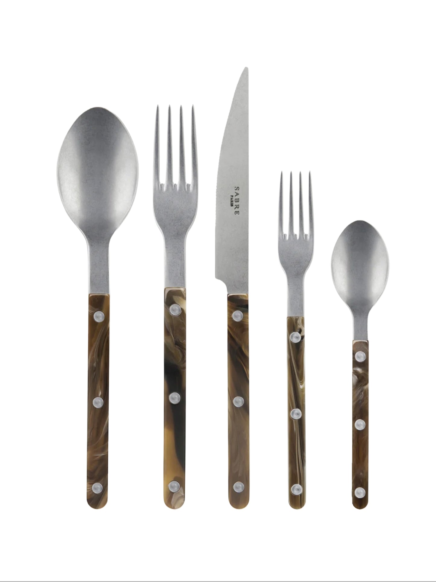 Sabre-Paris Bistro Vintage Buffalo 5 Piece Place Setting Weston Table