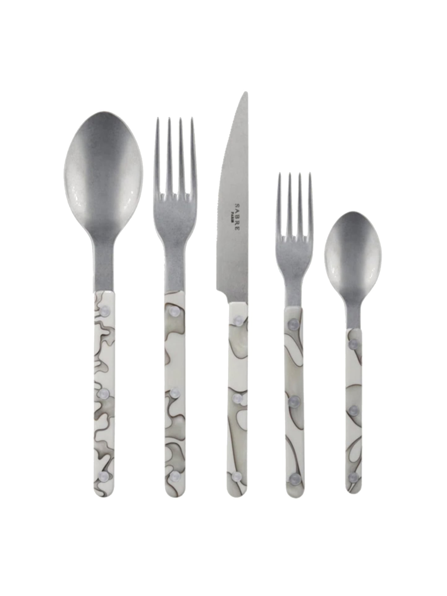 Sabre Paris Bistro Vintage Dune 5 Piece Place Setting Weston Table