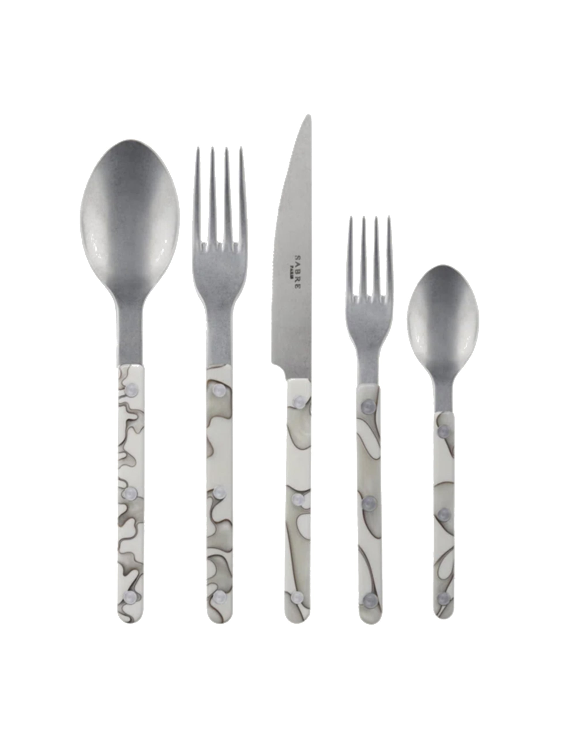 Sabre Paris Bistro Vintage Dune 5 Piece Place Setting Weston Table