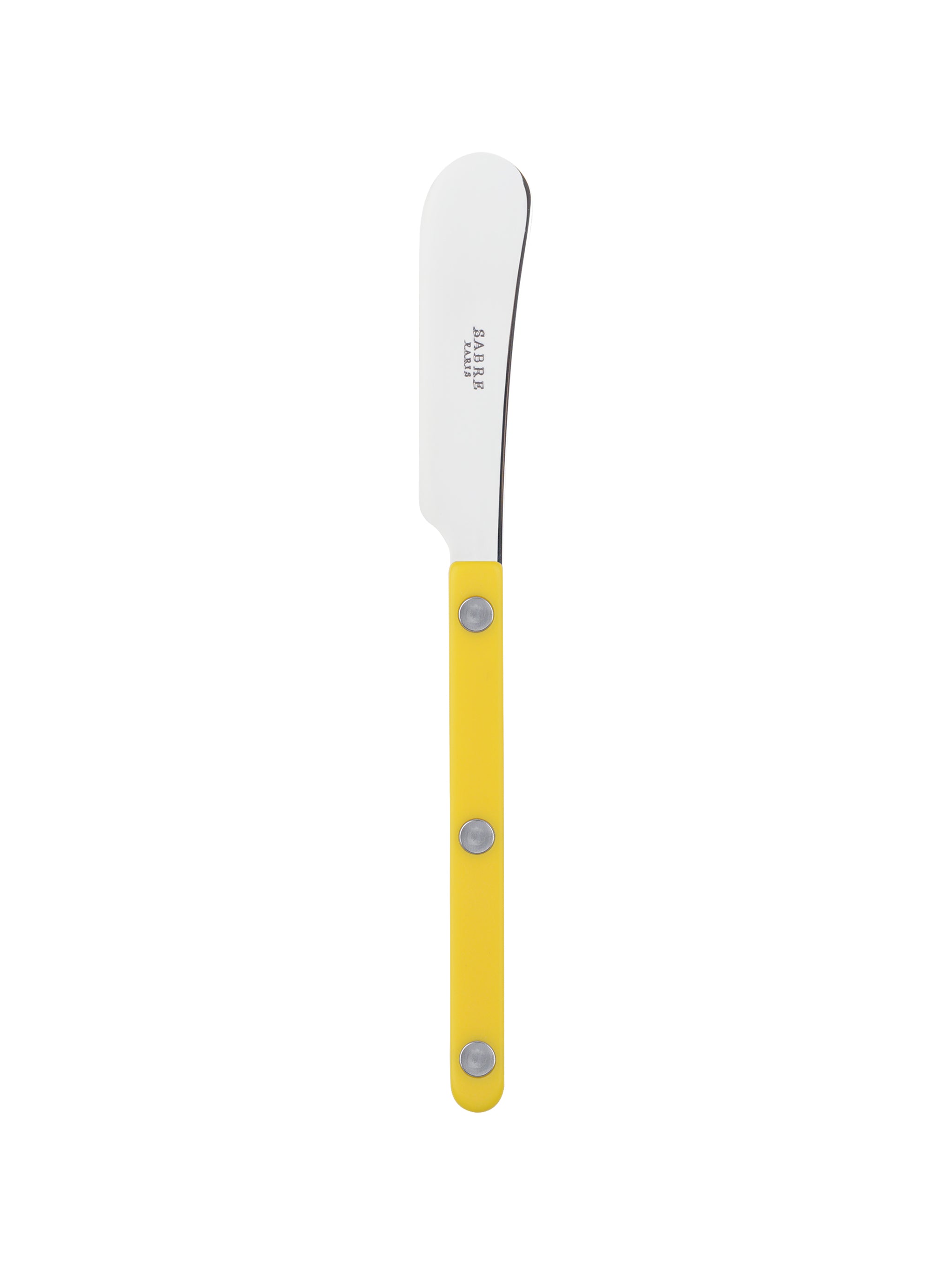 http://westontable.com/cdn/shop/files/Sabre-Paris-Bistro-Yellow-Butter-Spreader-Weston-Table-SP.jpg?v=1699913830