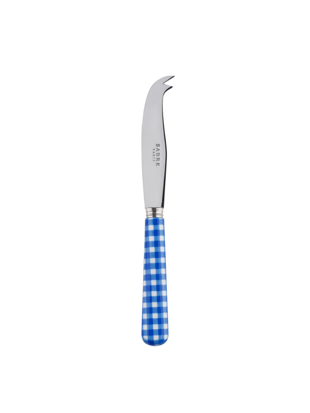 Sabre Paris Gingham Blue Cheese Knives Small Cheese Knife Weston Table