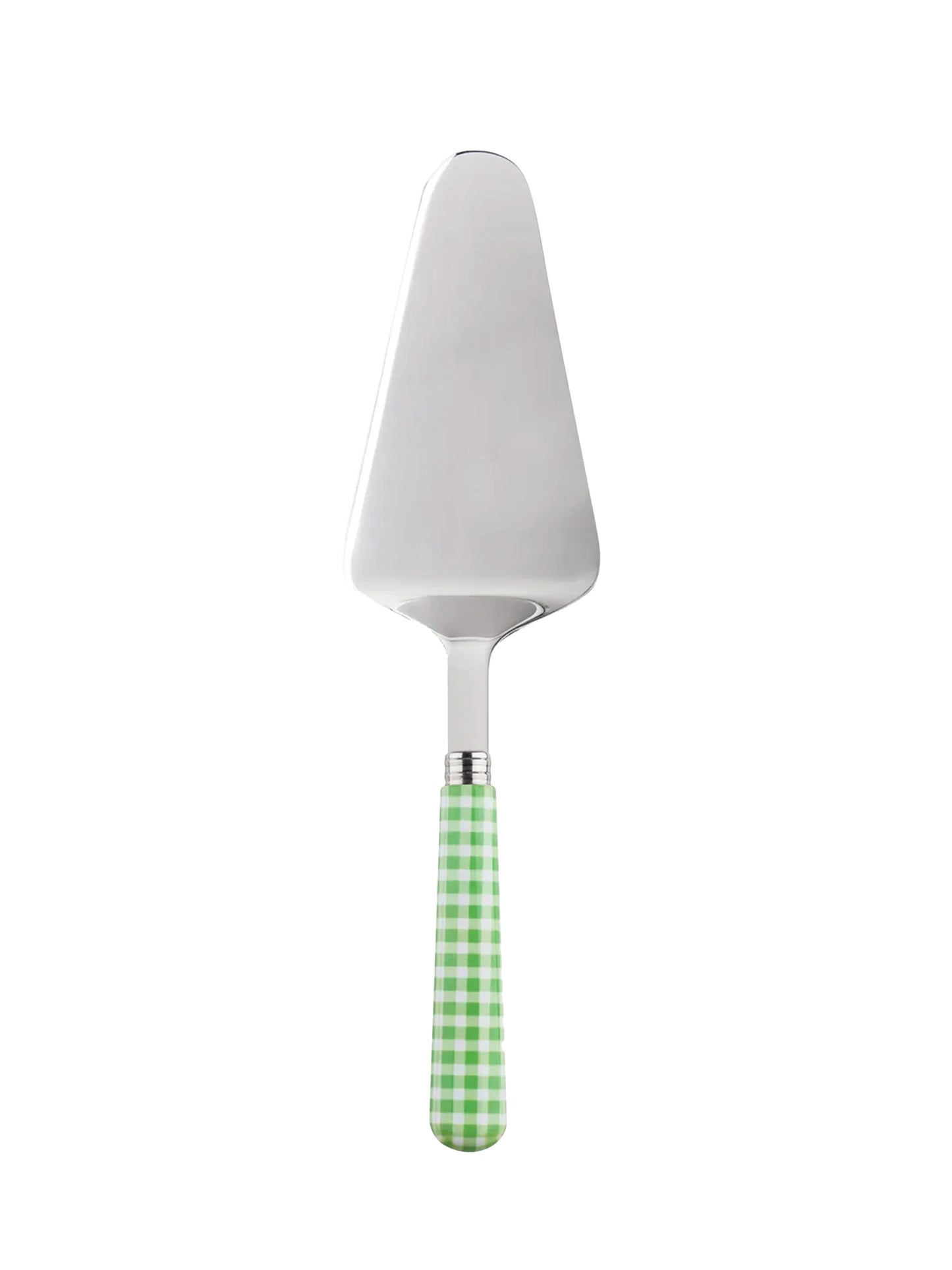 Sabre Paris  Gingham Green Tart Server Weston Table